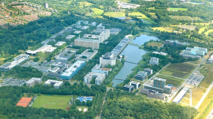 High Tech Campus Eindhoven from air